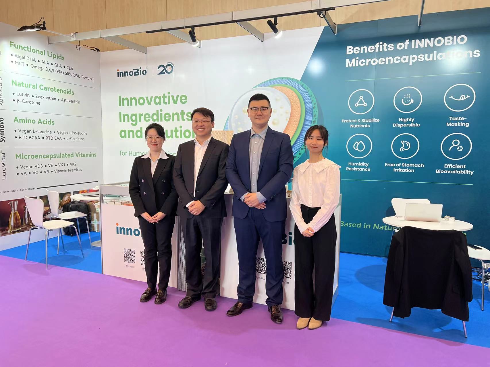 INNOBIO successfully participated in Nutraceuticals Europe Summit & Expo